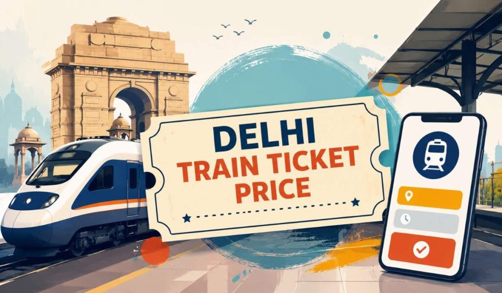 Delhi Train Ticket Price