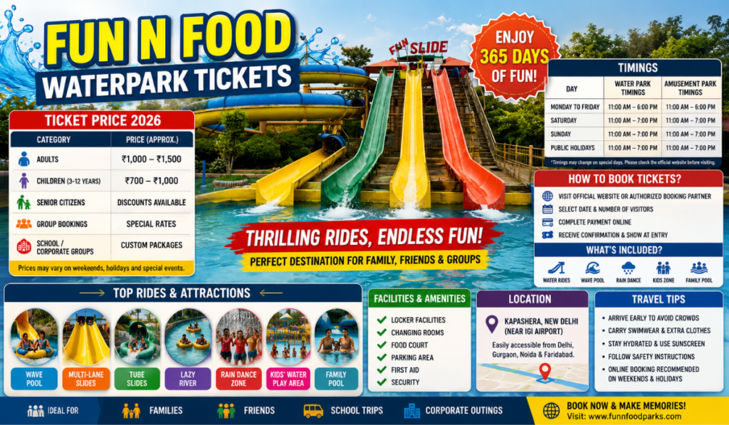 Fun N Food Waterpark Tickets