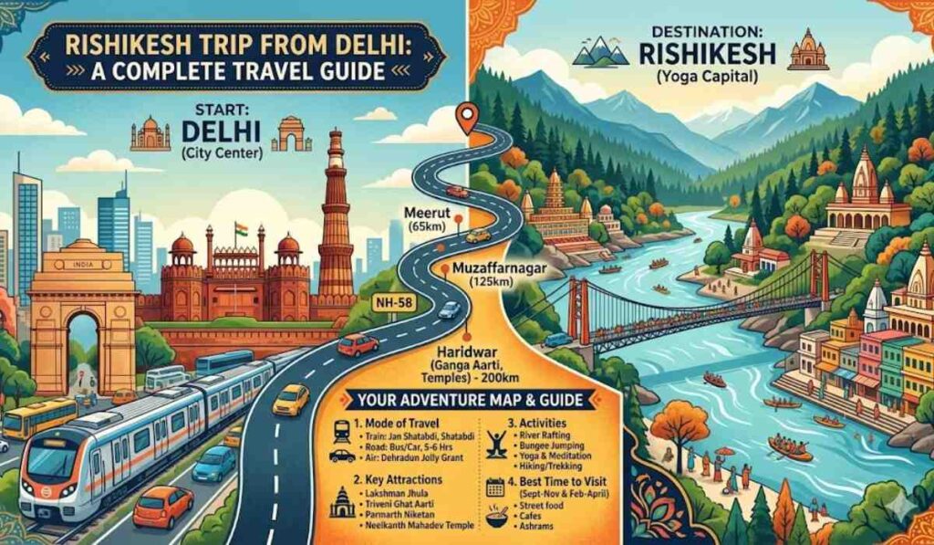 Rishikesh Trip from Delhi