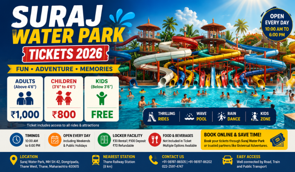 Suraj Water Park Tickets