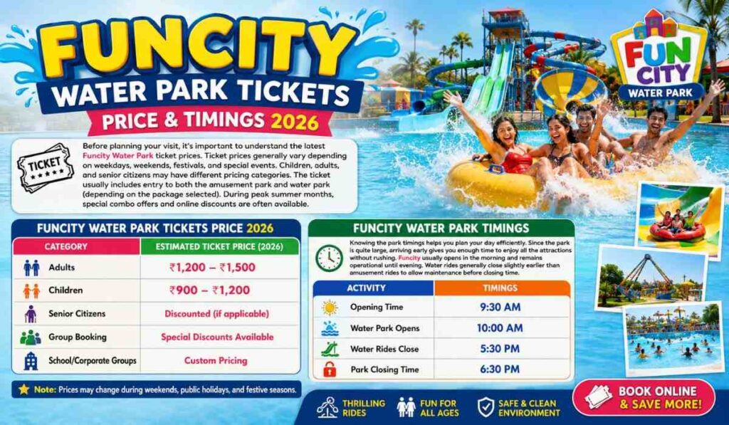 Funcity Water Park Tickets
