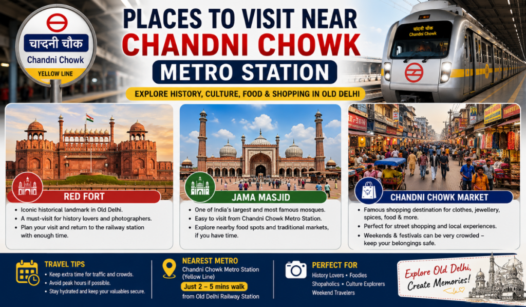 Old Delhi Railway Station Nearest Metro