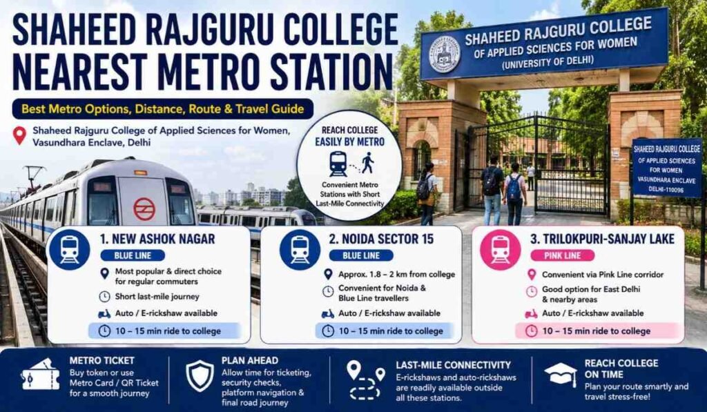 Shaheed Rajguru College Nearest Metro Station