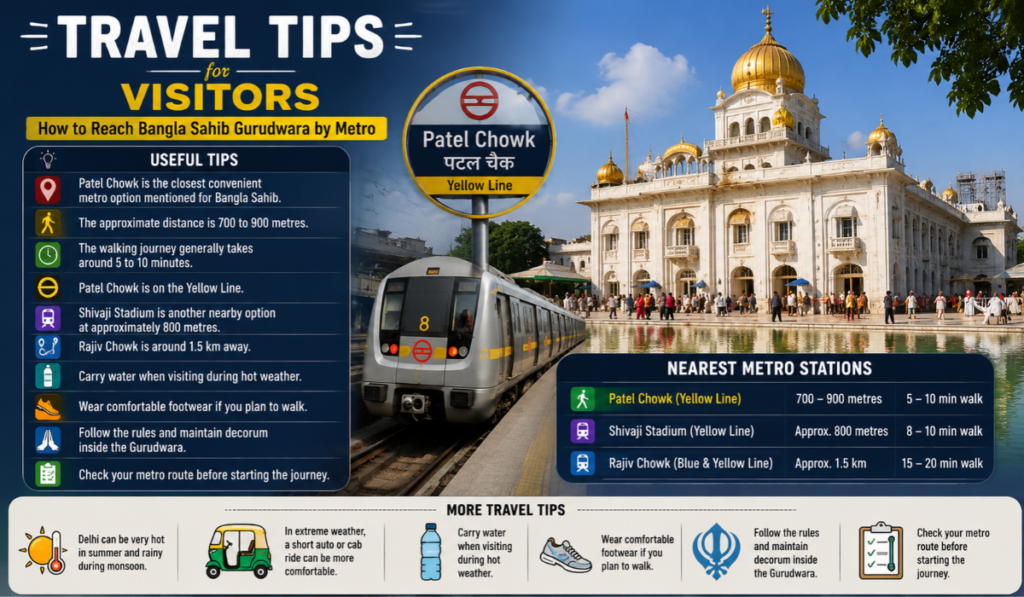Bangla Sahib Nearest Metro Station