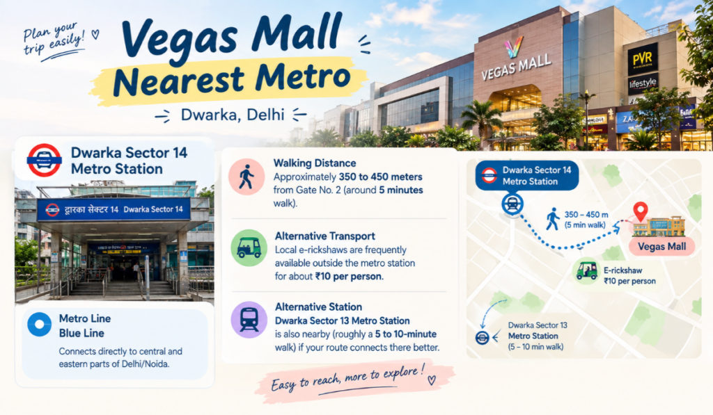Vegas Mall Nearest Metro
