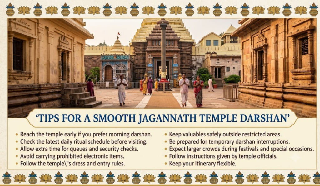 Jagannath Puri Temple Darshan Timings
