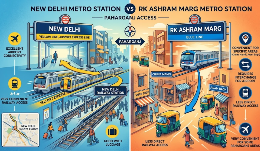 Paharganj Nearest Metro