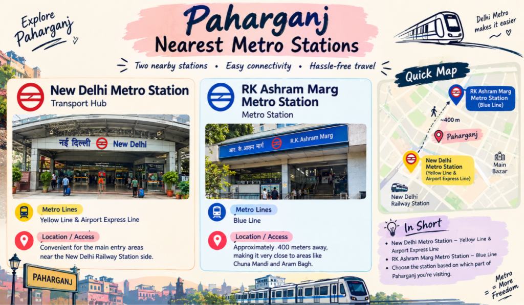 Paharganj Nearest Metro